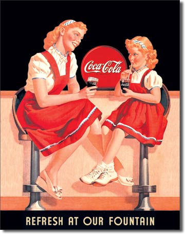Coca Cola Mother Daughter
